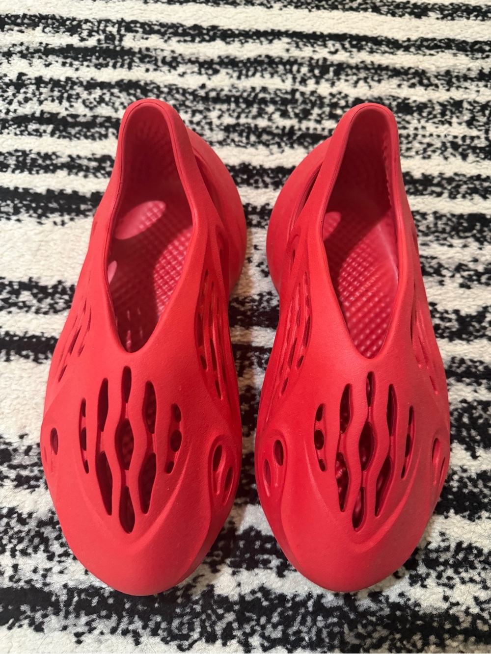 Yeezy Red Slip-On Foams